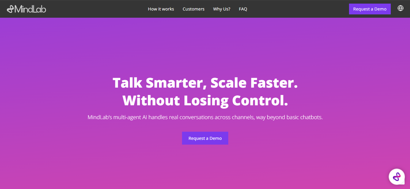 MindLab AI – Intelligent Customer Automation
